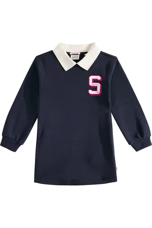Scotch&Soda Vestido Varsity de mezcla de algodón