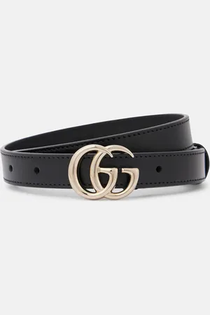 Gucci Cinturón GG Marmont de piel