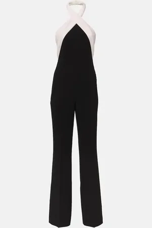 Roland Mouret Mono de cady con cuello halter
