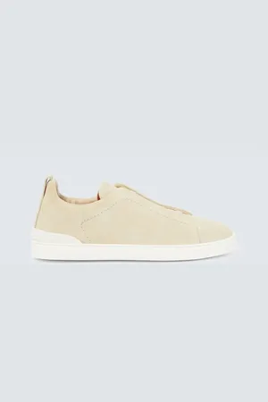 Ermenegildo Zegna Zapatillas Triple Stitch de ante
