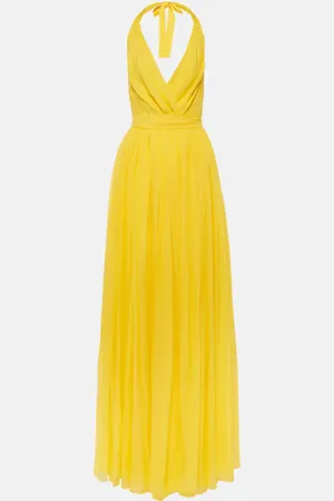 Dolce & Gabbana Vestido de fiesta de chifón de seda