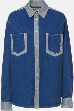 Marni Sobrecamisa oversized de denim