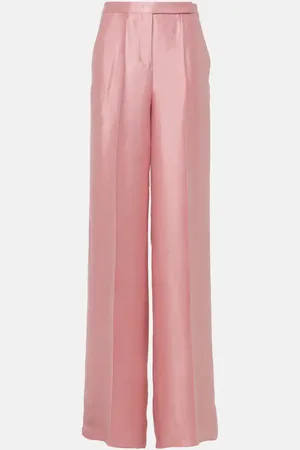 Dorothee Schumacher Pantalones anchos Slouchy Elegance de satén
