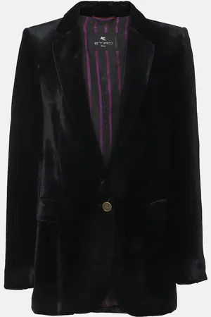Etro Blazer de terciopelo