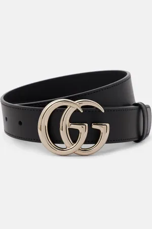 Gucci Cinturón GG Marmont de piel
