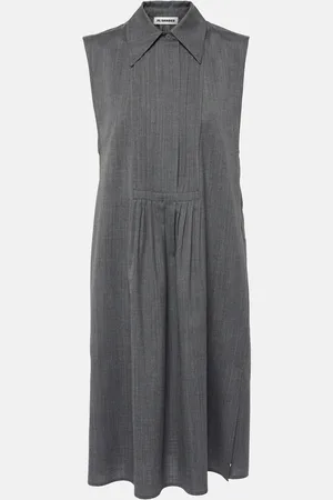 Jil Sander Vestido corto de lana
