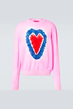 THE ELDER STATESMAN Jersey Heart Dye de cachemir