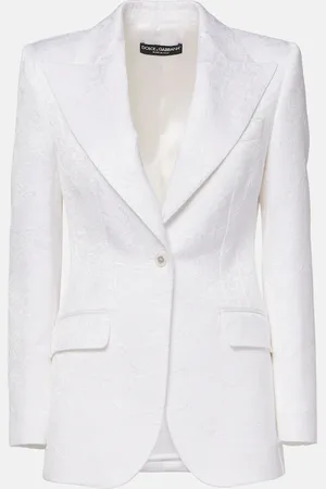 Dolce & Gabbana Blazer Capri Turlington con brocado
