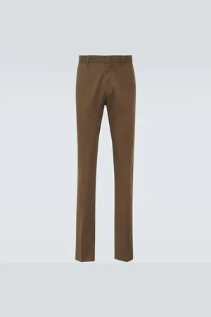 Ermenegildo Zegna Pantalones chinos de mezcla de algodón