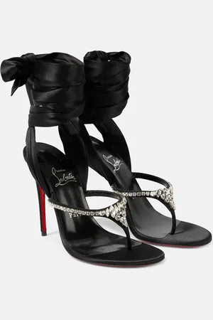 Christian Louboutin Sandalias Just Queen Du Desert adornadas