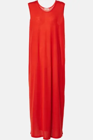 The Row Vestido largo Gianna de cachemir