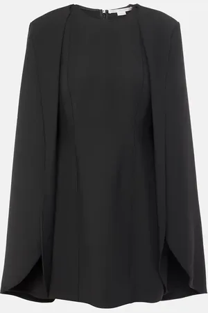 Stella McCartney Vestido corto con capa
