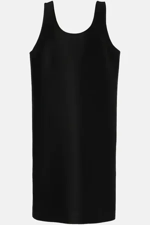 The Row Vestido midi Bumi de lana y seda