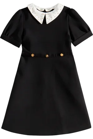 VERSACE Vestido Medusa de cady con tachuelas