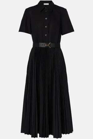 Tory Burch Vestido midi de popelín de algodón