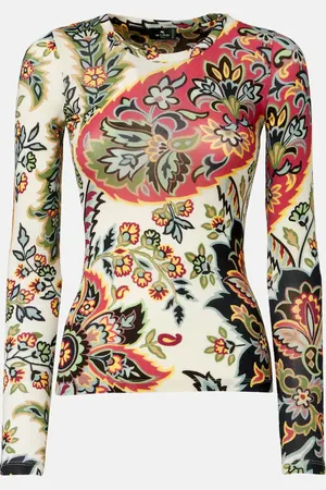 Etro Camiseta Serafino de mezcla de lana