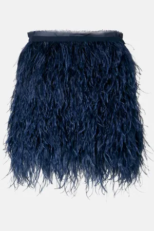 Dorothee Schumacher Minifalda Feathery Volume de georgette