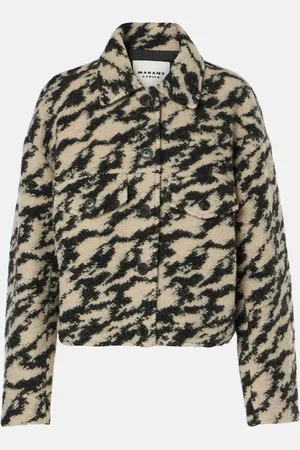 Marant Etoile Chaqueta Ferida de mezcla de lana