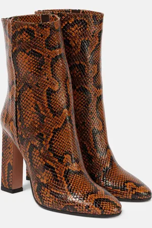Aquazzura Botines Joplin 105 de piel estampados