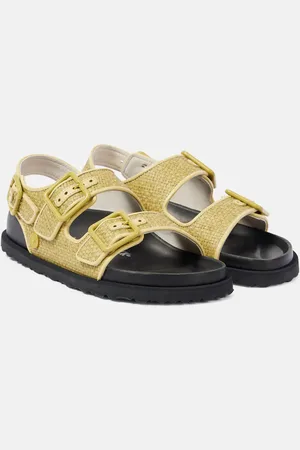 Birkenstock Sandalias Milano Luxe de rafia