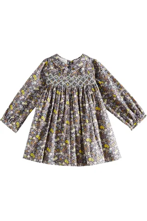 BONPOINT Bebé - vestido Trinité de algodón floral