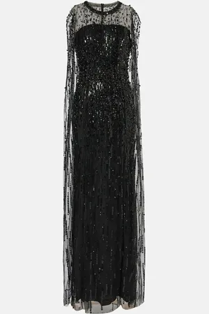 Jenny Packham Vestido de fiesta adornado