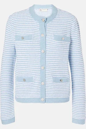 Tory Burch Cárdigan Kendra de mezcla de algodón
