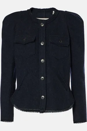 Marant Etoile Chaqueta Nelly de mezcla de lana