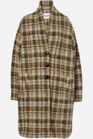 Marant Etoile Abrigo Gabriel de mezcla de lana