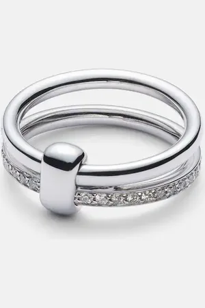 Pomellato Anillo Together de oro blanco de 18 ct con diamantes