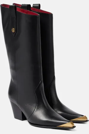 Etro Botas cowboy de piel