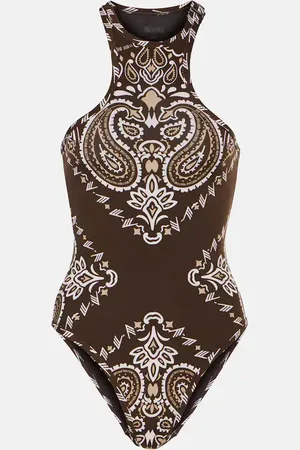 The Attico Bañador Bandana estampado