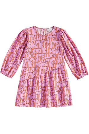 Stella McCartney Vestido estampado con logo