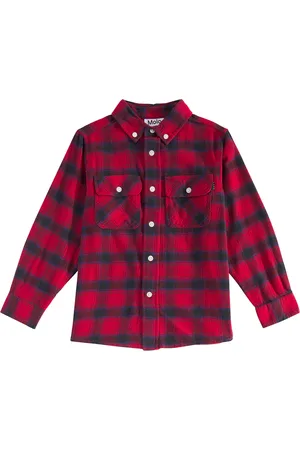 Molo Camisa Rozzy de algodón a cuadros