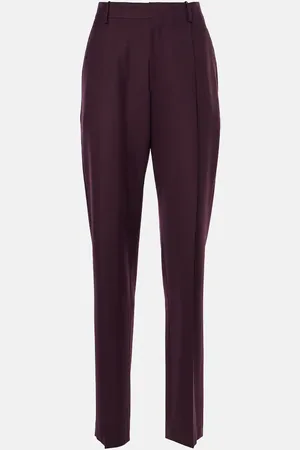 Victoria Beckham Pantalones chinos en mezcla de lana