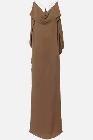 Khaite Vestido de fiesta Dandora de seda