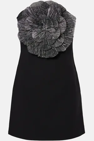 Rebecca Vallance Vestido corto Lumi con aplique floral