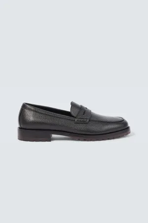 Manolo Blahnik Mocasines penny Randy de piel