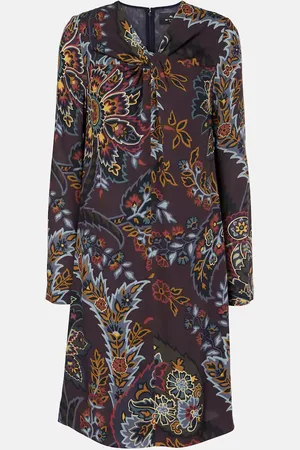 Etro Vestido corto estampado