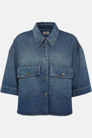 Khaite Camisa Mahsha de denim