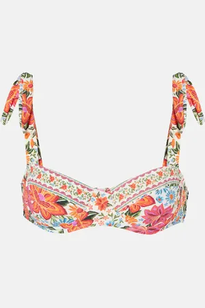Farm Rio Top de bikini floral