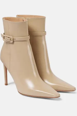 Gianvito Rossi Botines 95 de charol