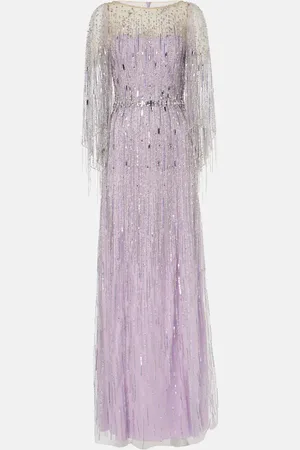 Jenny Packham Vestido de fiesta Rhapsody adornado