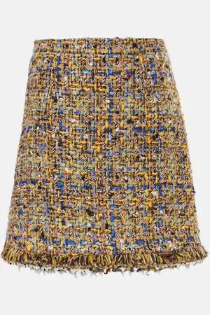Etro Minifalda de tweed