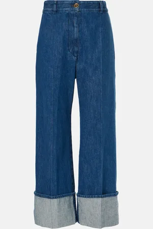 Patou Jeans anchos cropped