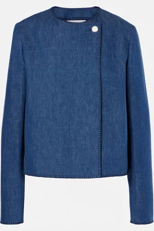 GABRIELA HEARST Chaqueta Wyn de algodón y lino