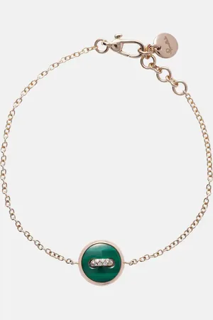 Pomellato Brazalete Pom Pom Dot de oro rosa de 18 ct con piedras preciosas