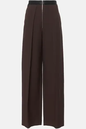 Khaite Pantalones anchos Marine