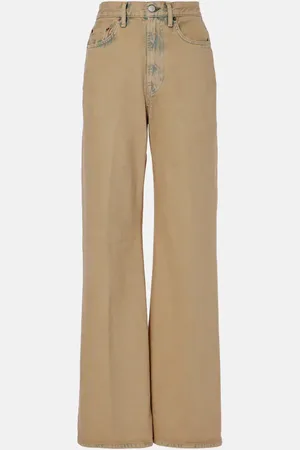 Acne Studios Jeans anchos 2022F de tiro alto