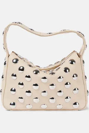 Khaite Tote Elena Small de piel con tachuelas